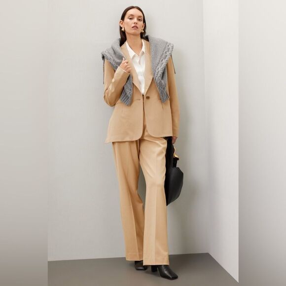 Great Jones Tan Blazer L NWT in packaging - Picture 2 of 10